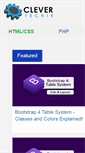 Mobile Screenshot of clevertechie.com