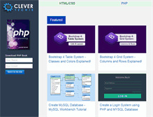 Tablet Screenshot of clevertechie.com